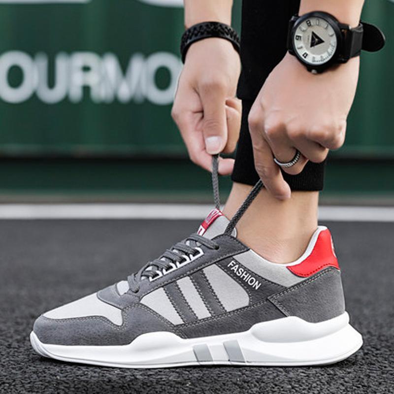 Cloth Lace Up Men's Sneakers