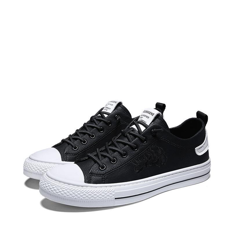 Microfiber Lace Up Men's Sneakers