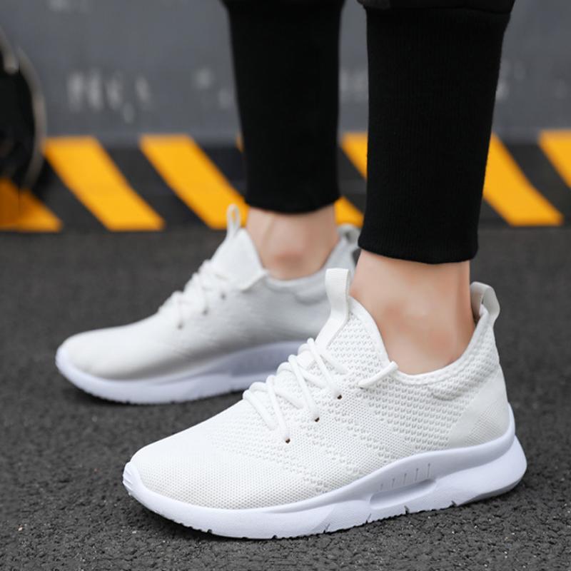 Mesh Lace Up Non-slip Men's Sneakers