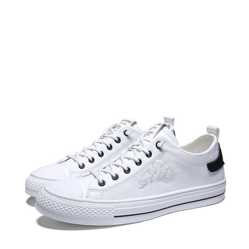 Microfiber Lace Up Men's Sneakers