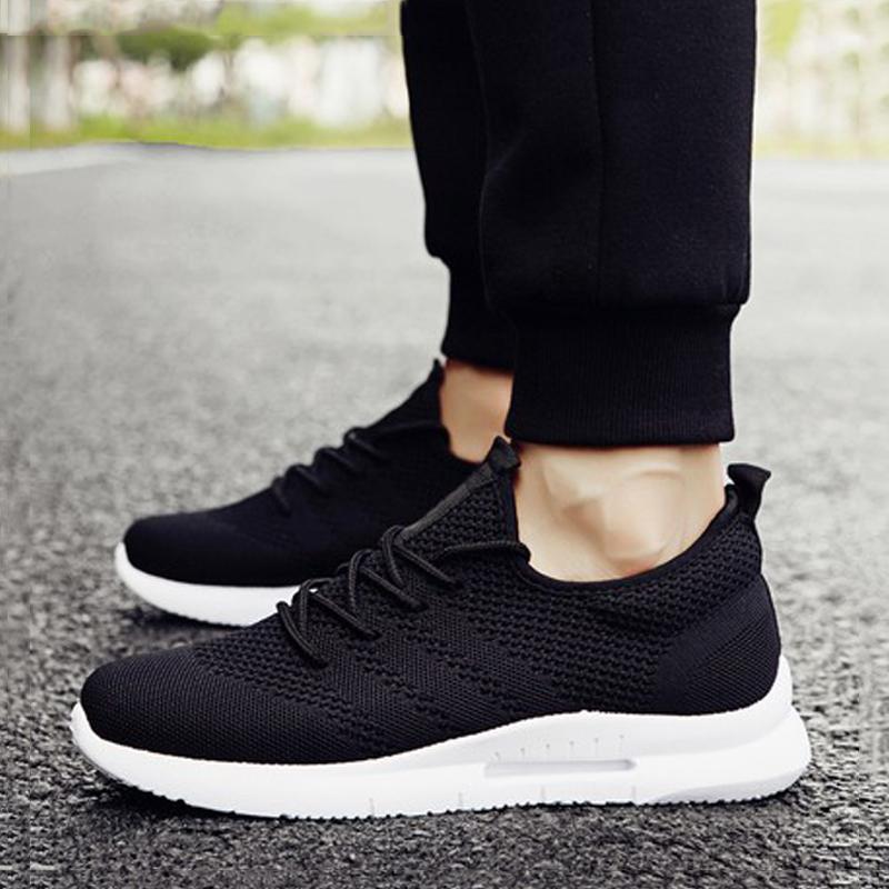 Mesh Lace Up Non-slip Men's Sneakers