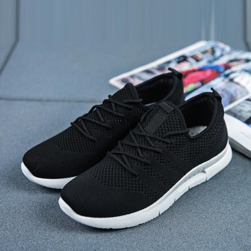 Mesh Lace Up Non-slip Men's Sneakers