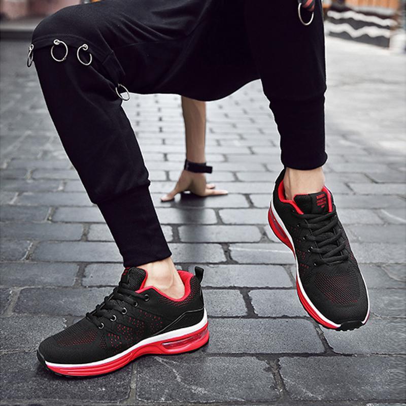 Mesh Lace Up Breathable Men's Sneakers