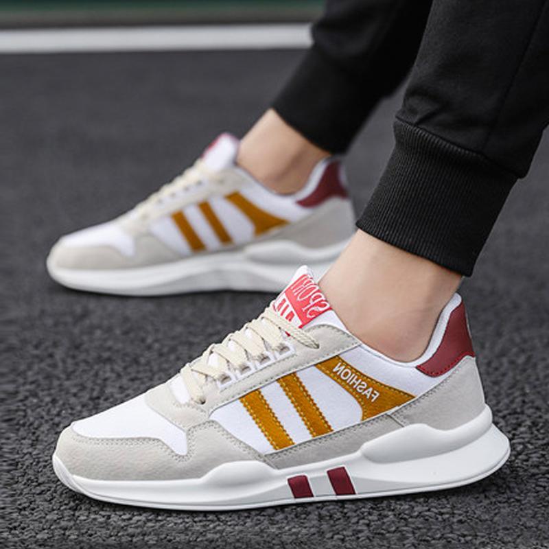 Cloth Lace Up Men's Sneakers