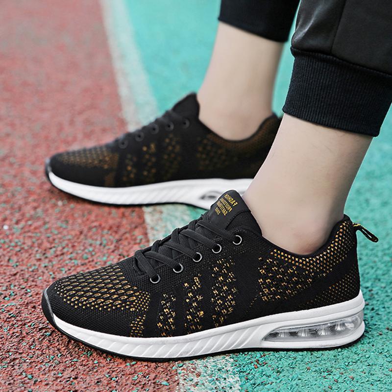 Hot Sale Mesh Lace Up Men's Sneakers