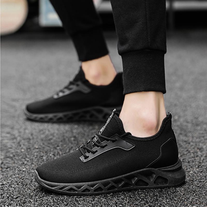 Mesh Lace Up Breathable Men's Sneakers