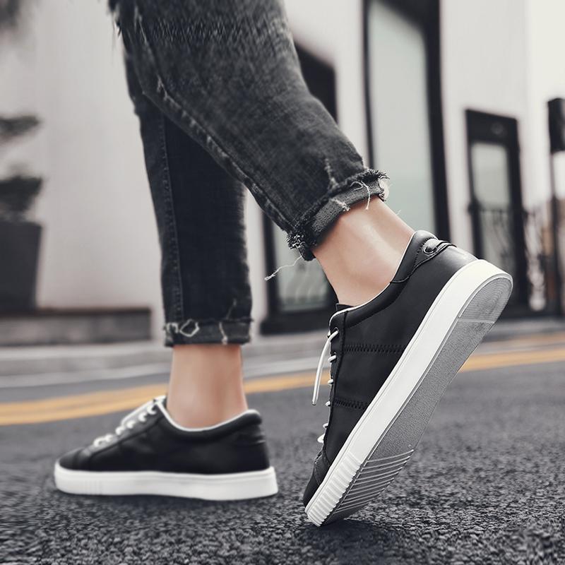 Microfiber Elastic Band Men's Sneakers