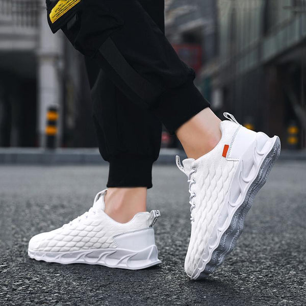 Mesh Lace Up Cold-proof Men's Sneakers