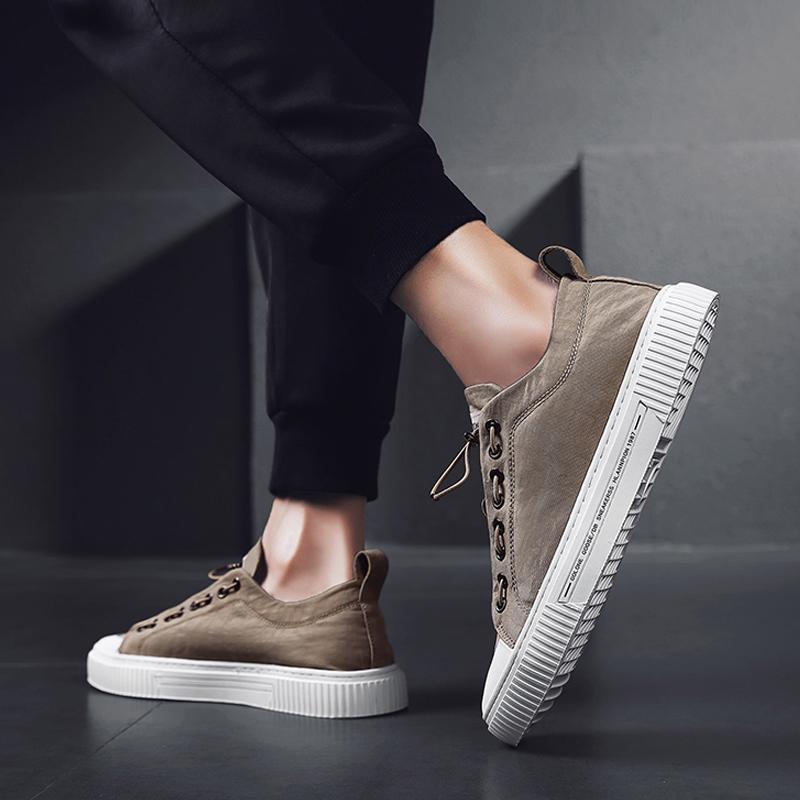 Cloth Elastic Band Men's Sneakers