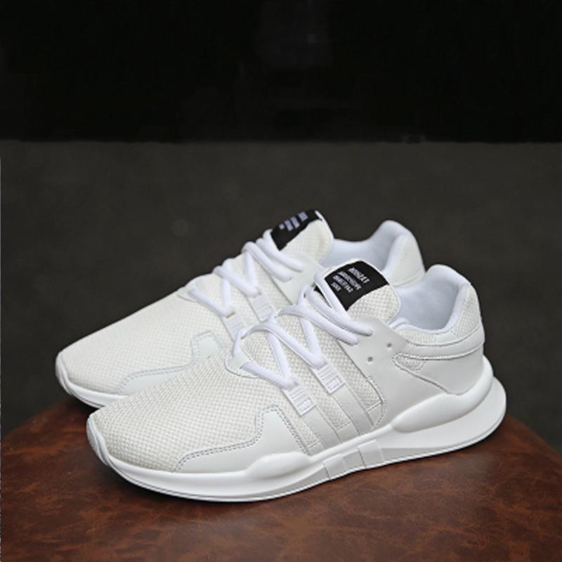 Leather Lace Up Men's Sneakers