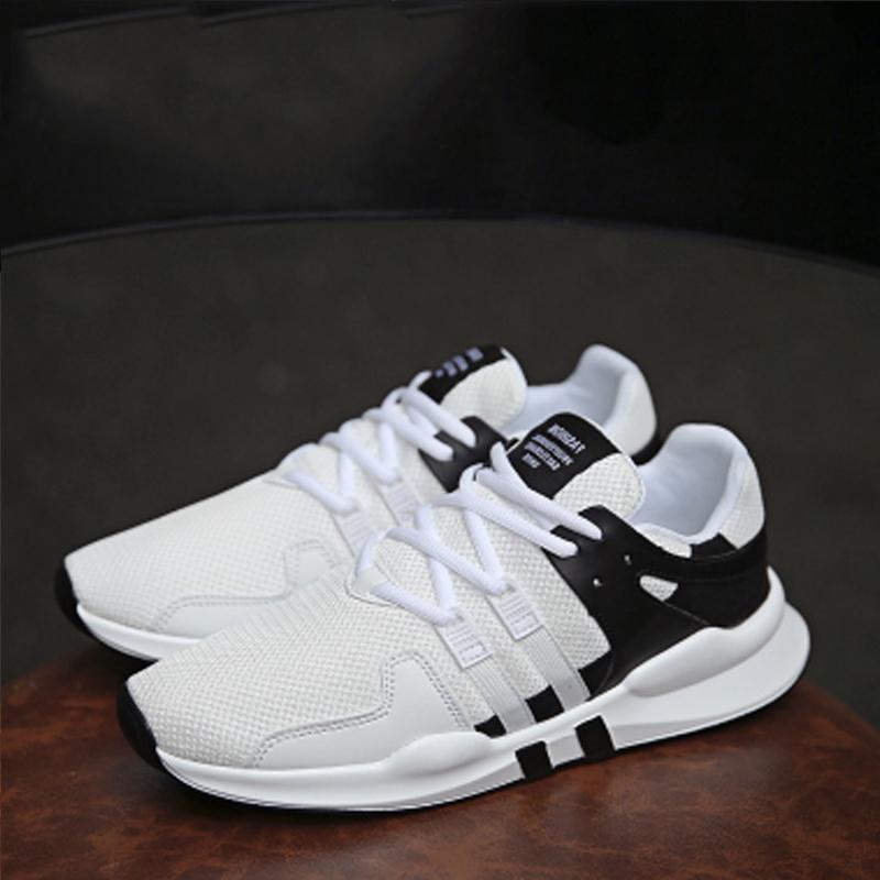 Leather Lace Up Men's Sneakers