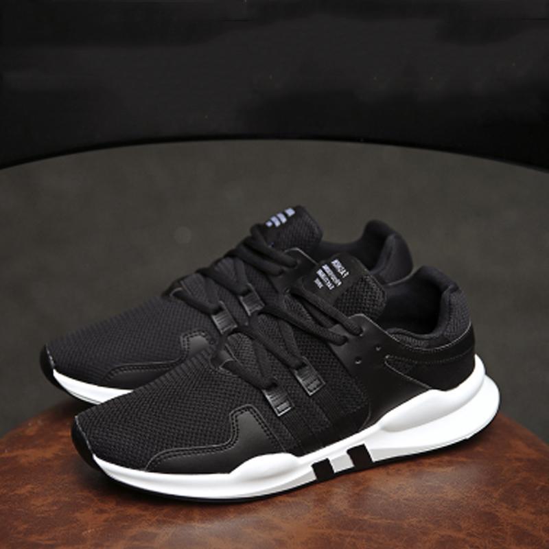 Leather Lace Up Men's Sneakers