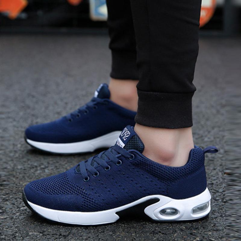 Mesh Lace Up Breathable Men's Sneakers