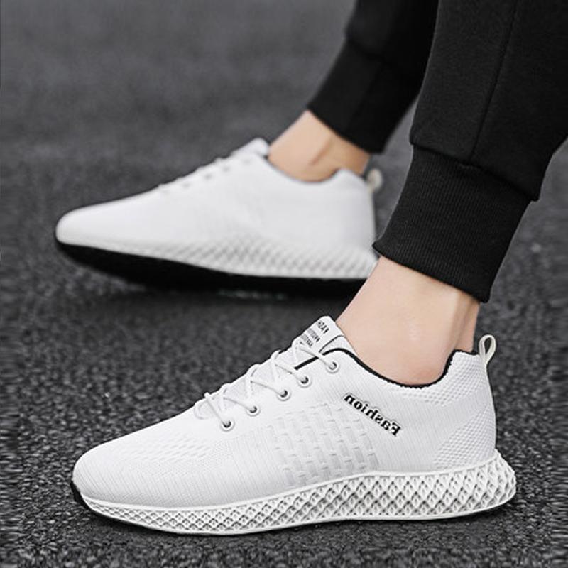 Mesh Lace Up Breathable Men's Sneakers