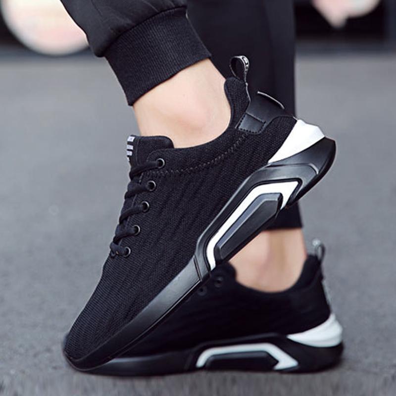 Mesh Lace Up Breathable Men's Sneakers