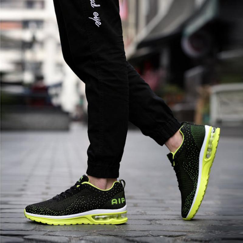 Mesh Lace Up Runing Men's Sneakers