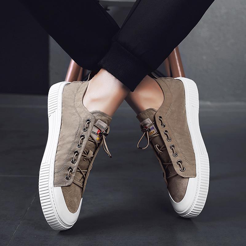 Cloth Elastic Band Men's Sneakers