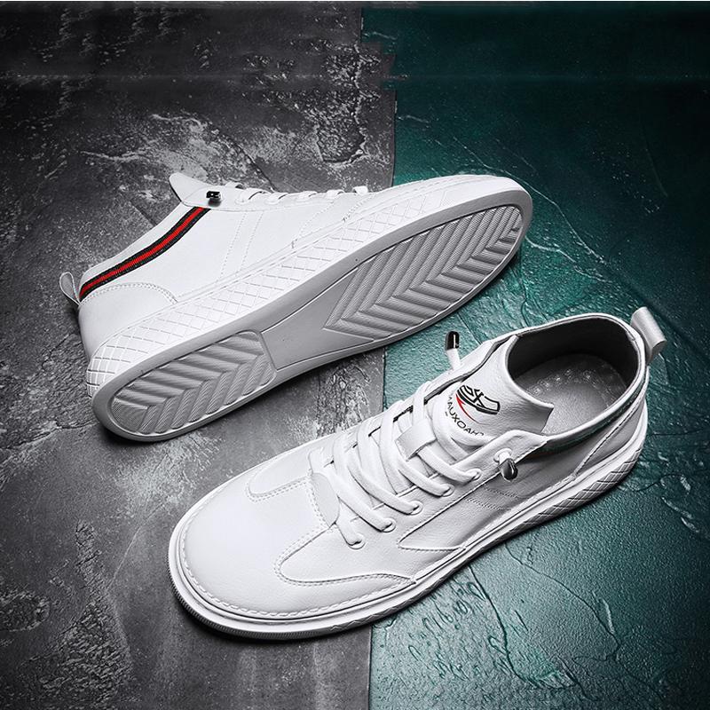 Microfiber Lace Up Men's Sneakers