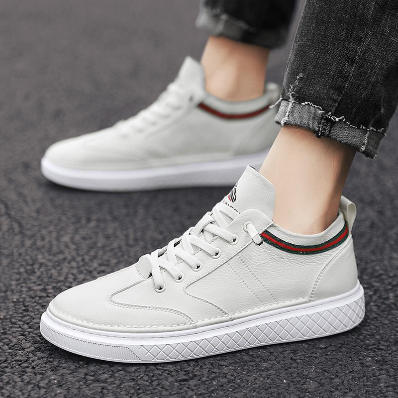 Microfiber Lace Up Men's Sneakers