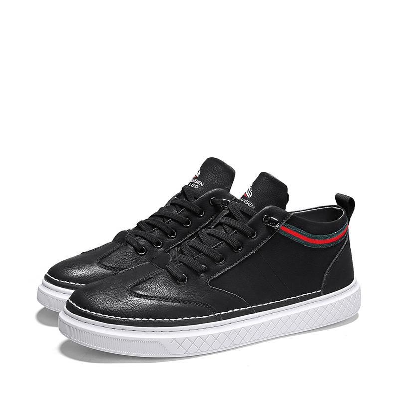 Microfiber Lace Up Men's Sneakers