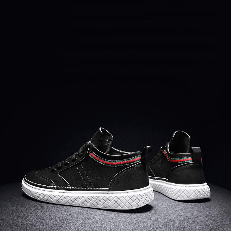 Microfiber Lace Up Men's Sneakers