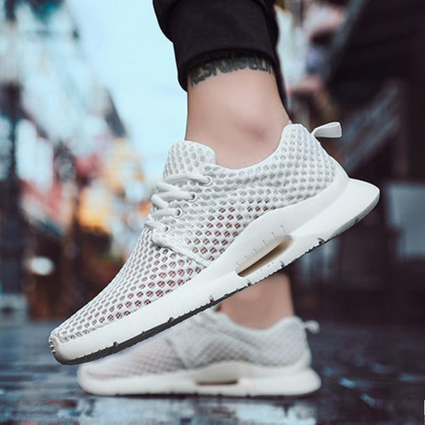 Mesh Lace Up Men's Sneakers