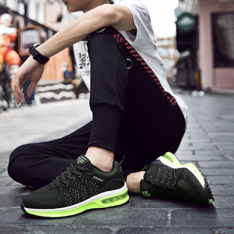 Mesh Lace Up Breathable Men's Sneakers