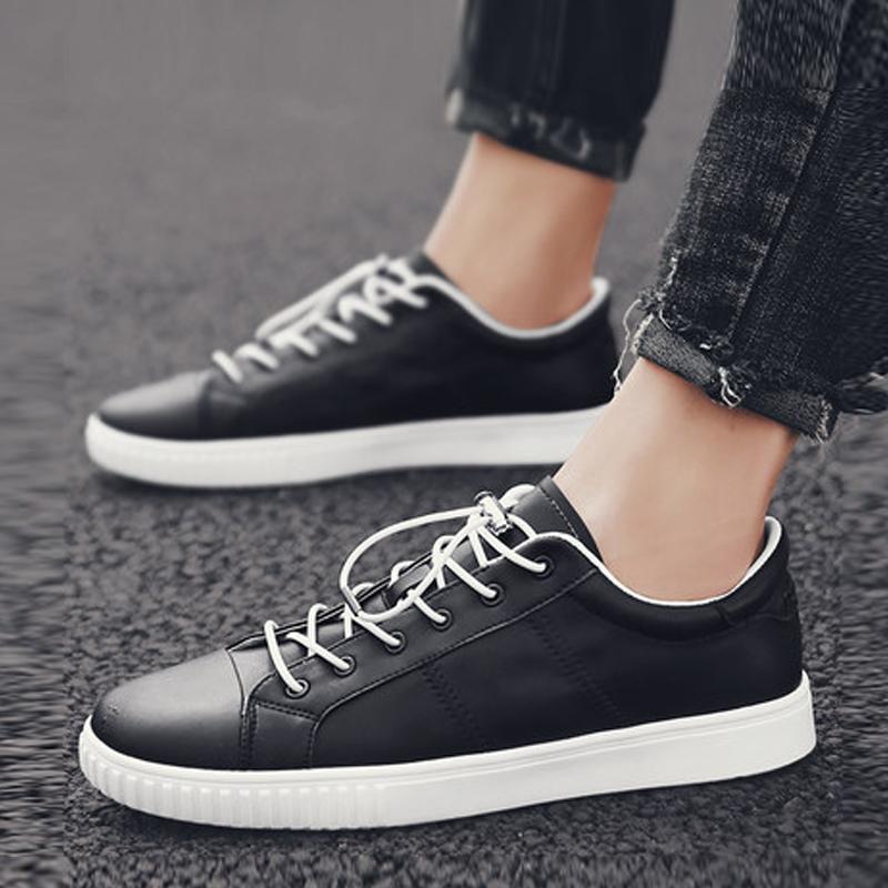 Microfiber Elastic Band Men's Sneakers