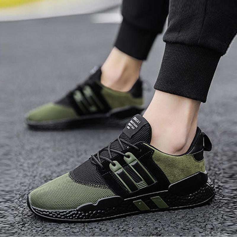 Mesh Lace Up Men's Sneakers