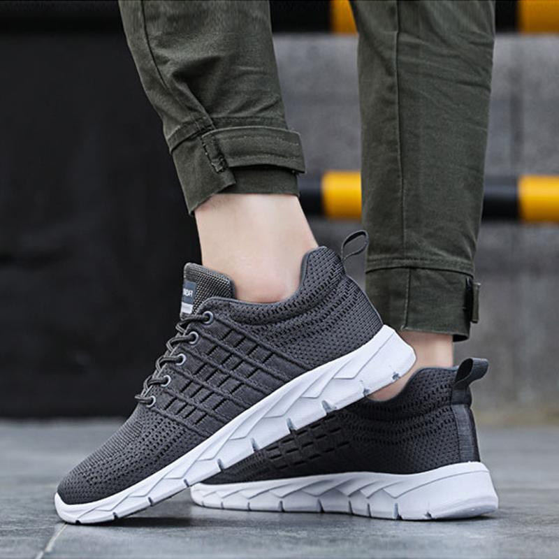 Mesh Lace Up Winter Men's Sneakers