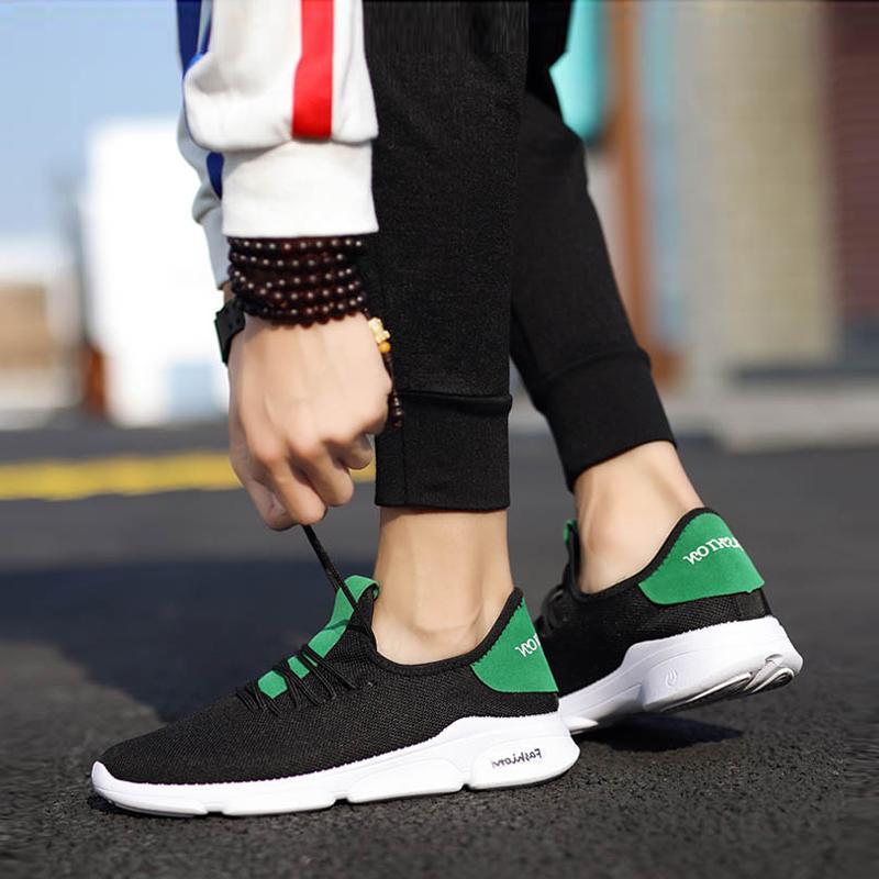 Mesh Lace Up Breathable Men's Sneakers