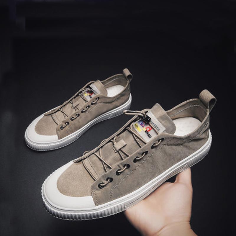 Cloth Elastic Band Men's Sneakers