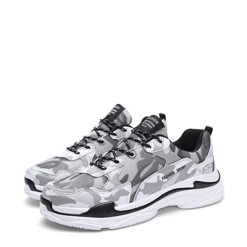 Mesh Lace Up Runing Men's Sneakers