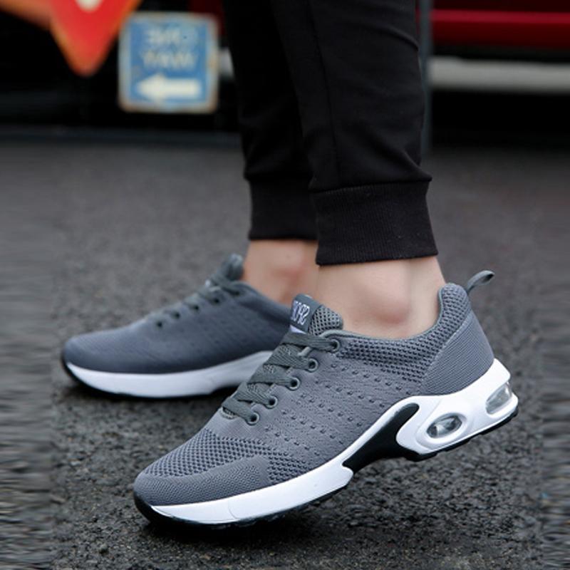 Mesh Lace Up Breathable Men's Sneakers