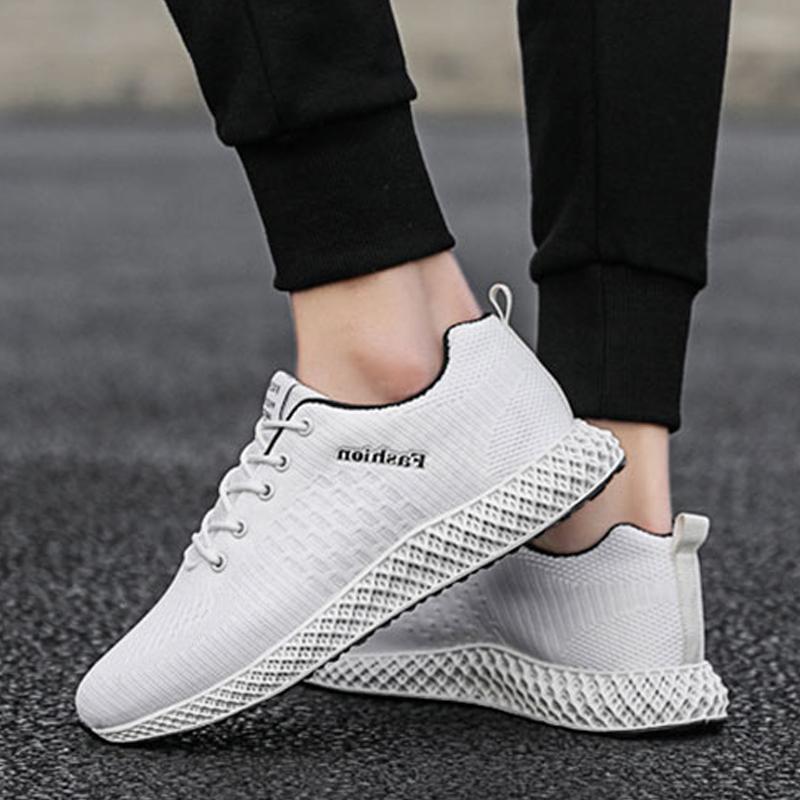 Mesh Lace Up Breathable Men's Sneakers